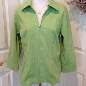 Coldwater Creek zip up top/jacket